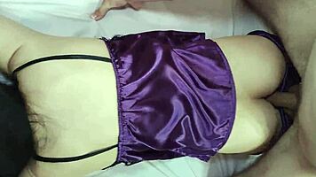 Spying on Nympho Humping Pillow, Then Banging Her in Kitchen