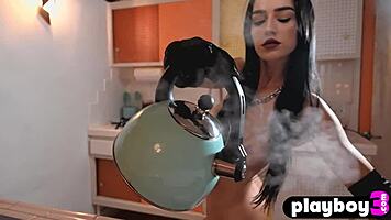 the big ass teen model chevelle stripped her clothes and posed in sexy lingerie, showing off her amazing curvy body