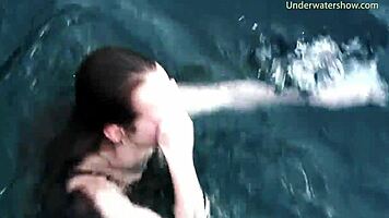 I swam underwater with these tight teen 18+ girls on Tenerife.