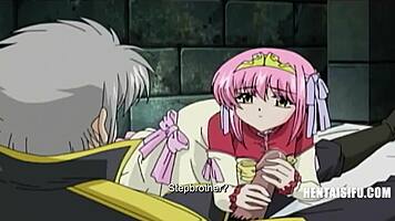 virgin princess gets dp by futa elf and perv prince in hentai