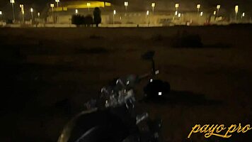 that shy teen licks and sucks huge cock outdoors, swallowing cum