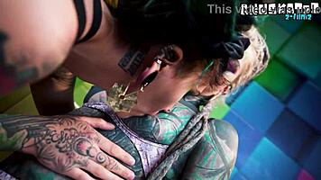 Skinny Goth Hippie Babe Receives First Anal Assfucking And Cunilingus From Kinky Pornstar