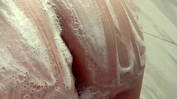 petite latina dared by friends to shower with bbc guy and anal happened