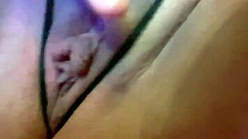 hot goth girl fingers her dripping wet pussy