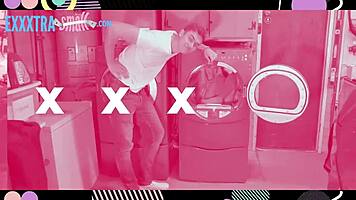 Tiny Young 18+ Blonde Teen 18+ Thief Paisley Bennett Fucked By Big Dick Security Guard