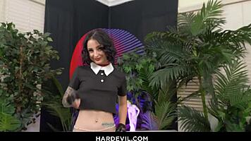 Horny Slut Stevie Moon Anal Pounded By Bryan Gozzling