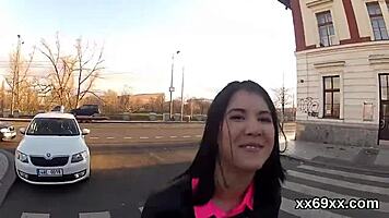 Boyfriend Helps Ream Virgin Nympho Hymen!