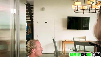 Hardcore Pounding While She Calls Her Boyfriend!